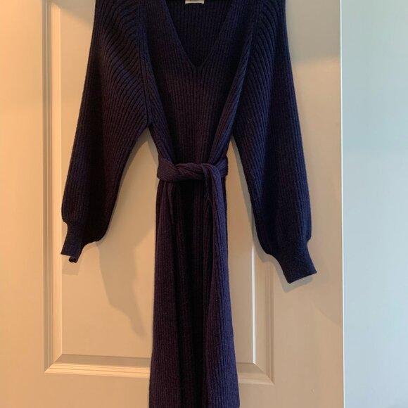 Eleven Six Alpaca Wool Sweater Dress - Picture 3 of 4